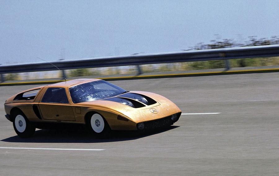  Mercedes-Benz C111-II Concept 1970 года  (фото 6 из 16)